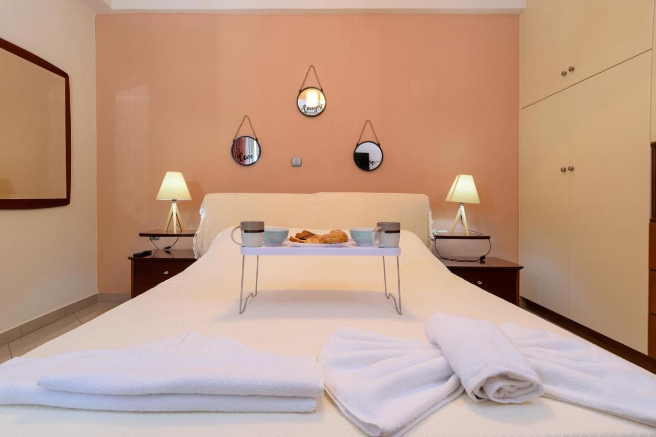 Central Penthouse In Quiet Neighborhood Near Sandy Beach Chrissi Akti Chania Exterior foto